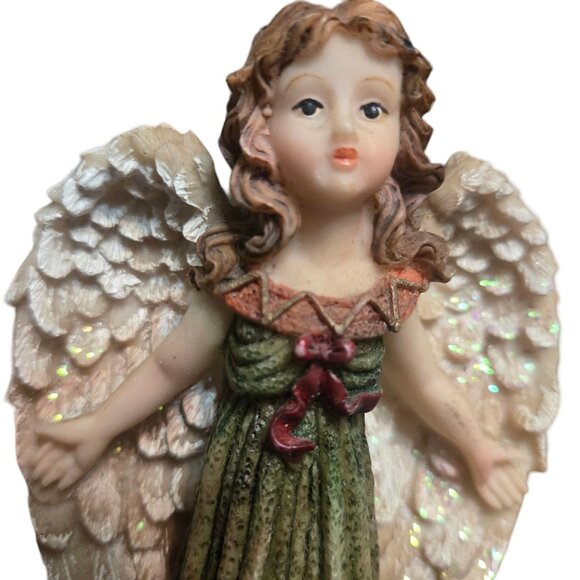Angelic Harmony Angel Figurine Ks Collection Hand Painted - Picture 5 of 10
